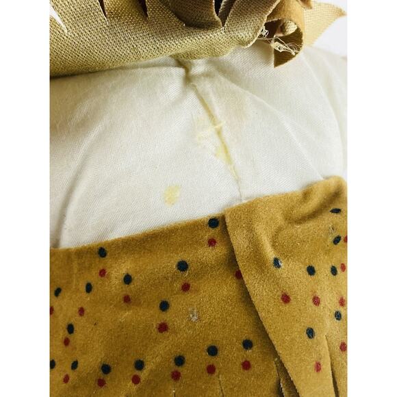 Russ Berrie Kathleen Kelly Critter Factory Halloween Native American Bear Resin - Picture 7 of 12